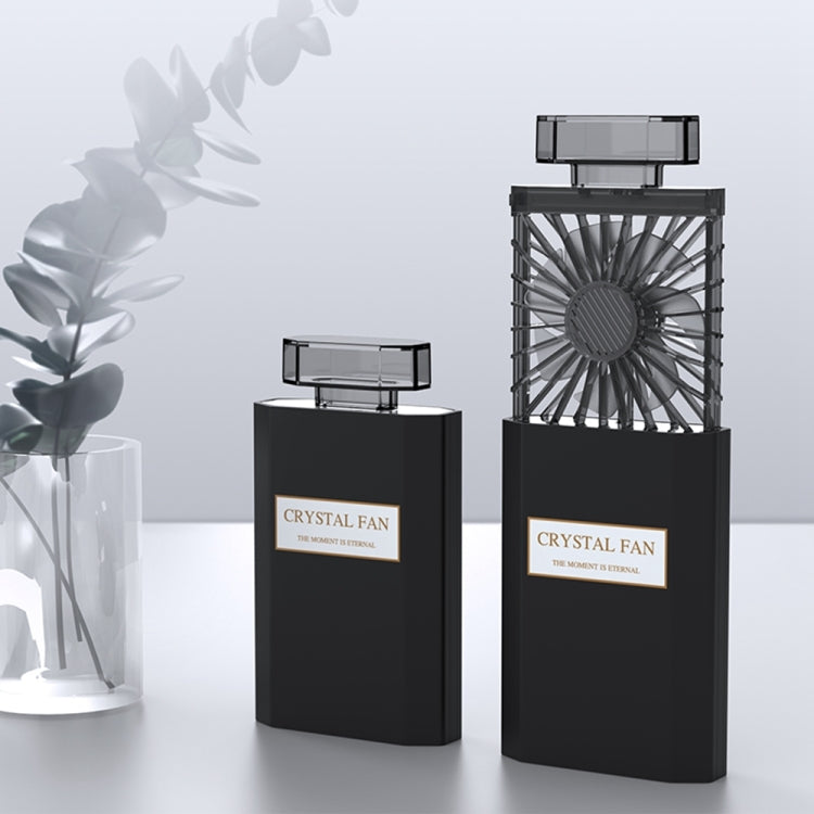 Perfume Shape Portable Fan Hidden Blade Fan
