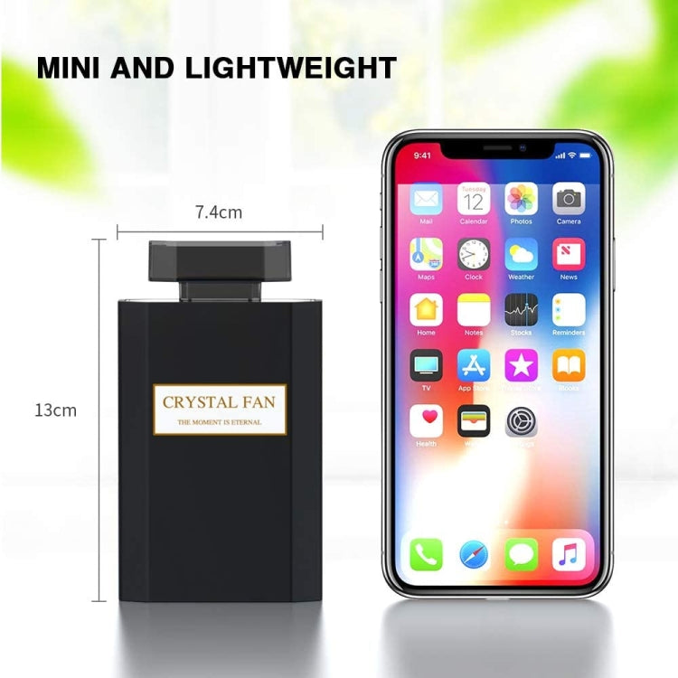 Perfume Shape Portable Fan Hidden Blade Fan