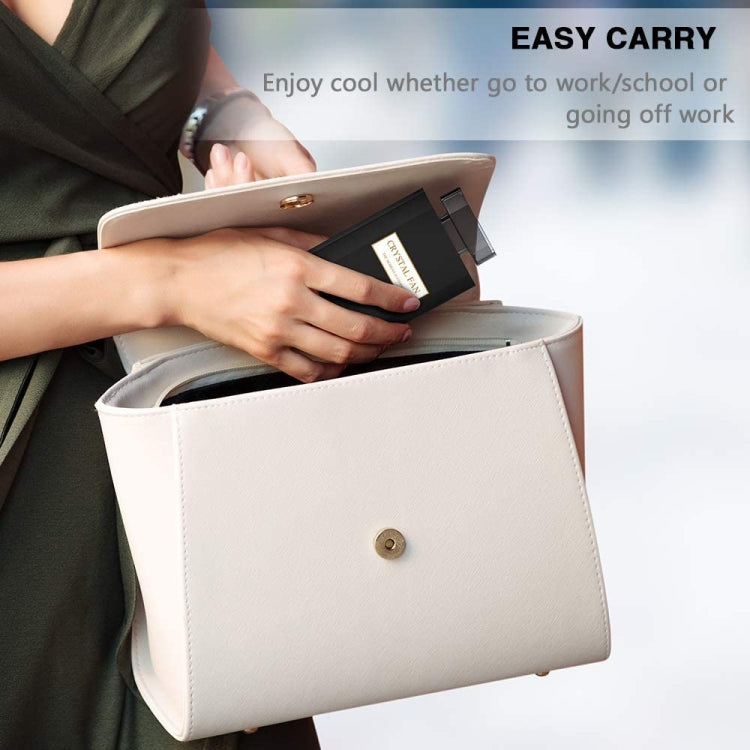 Perfume Shape Portable Fan Hidden Blade Fan