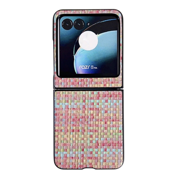 For Motorola Razr 40 Ultra Fantasy Weave Pattern Protective Phone Case