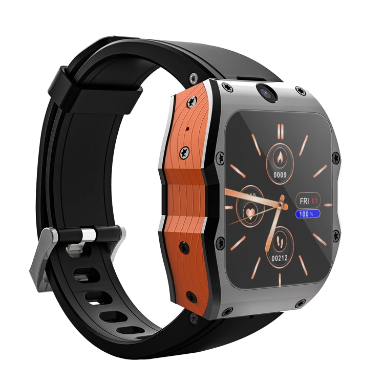 Model X 1.99 inch IP68 Waterproof Android 9.0 4G Dual Cameras Ceramics Smart Watch, Specification: