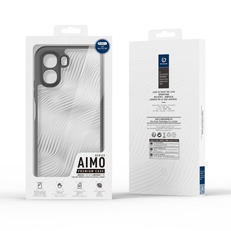 For OPPO A6x 4G / 5G DUX DUCIS Aimo Series Frosted Feel Phone Case - Black