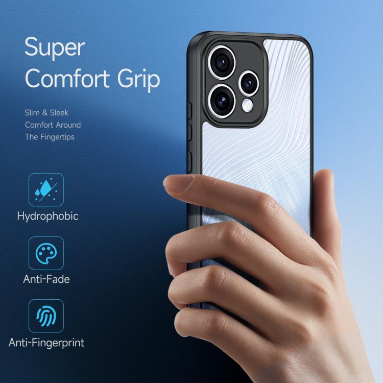 For OPPO Reno15 5G Global DUX DUCIS Aimo Series Frosted Feel Phone Case - Black