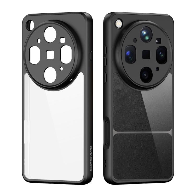 For OPPO Find X9 Ultra DUX DUCIS Aimo Series Frosted Feel Phone Case - Black