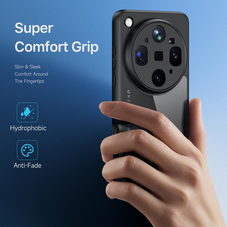 For OPPO Find X9 Ultra DUX DUCIS Aimo Series Frosted Feel Phone Case - Black