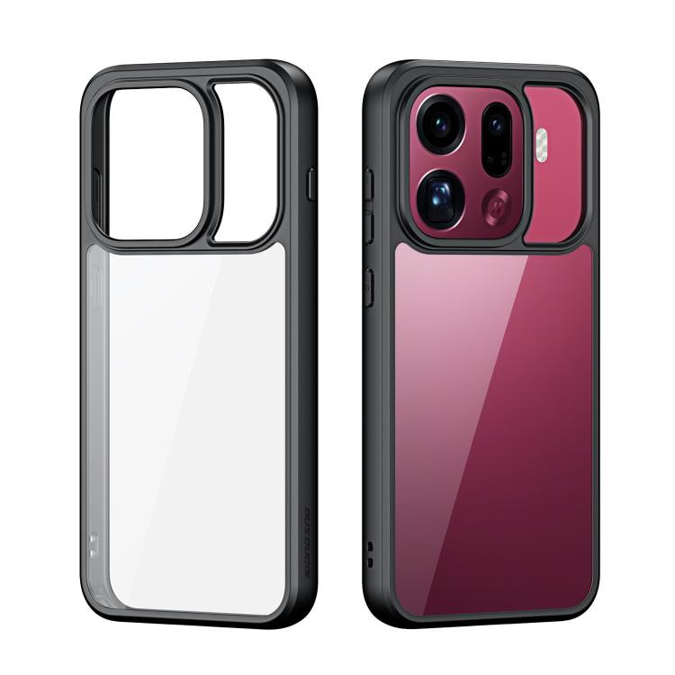 For OPPO Find X9s DUX DUCIS Aimo Series Frosted Feel Phone Case - Black