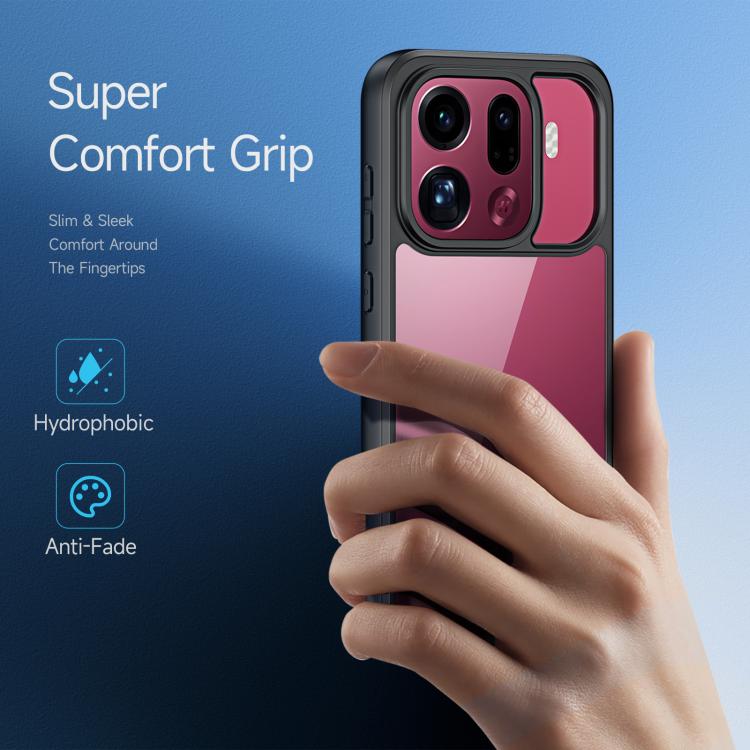 For OPPO Find X9s DUX DUCIS Aimo Series Frosted Feel Phone Case - Black