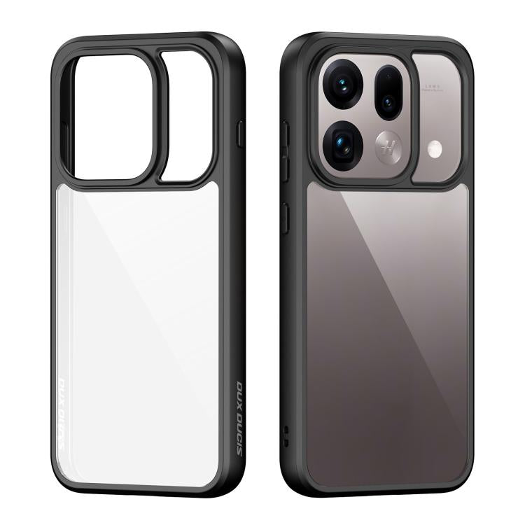 For OPPO Find X9s Pro 5G DUX DUCIS Aimo Series Frosted Feel Phone Case - Black
