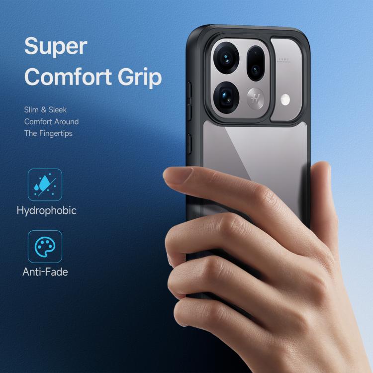 For OPPO Find X9s Pro 5G DUX DUCIS Aimo Series Frosted Feel Phone Case - Black