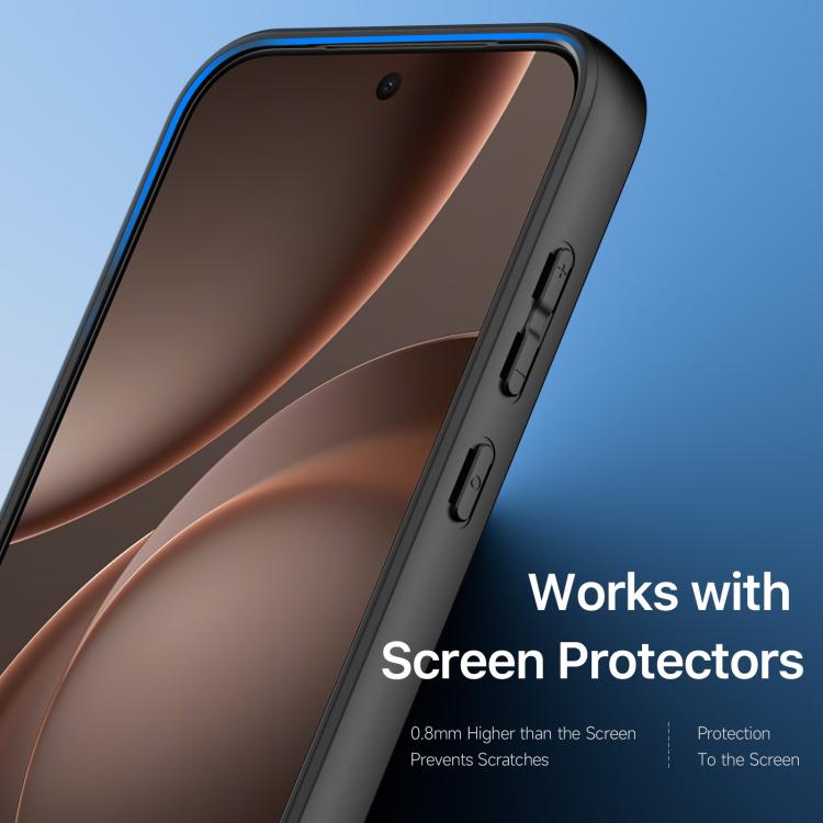 For OPPO Find X9s Pro 5G DUX DUCIS Aimo Series Frosted Feel Phone Case - Black