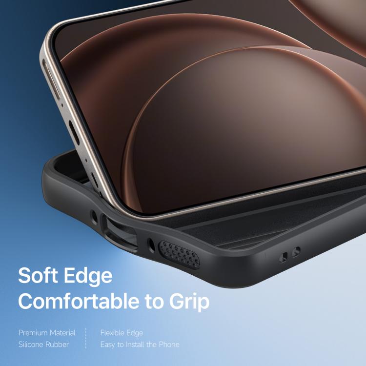 For OPPO Find X9s Pro 5G DUX DUCIS Aimo Series Frosted Feel Phone Case - Black