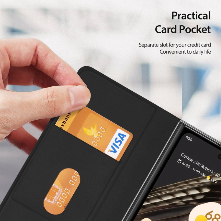 For Google Pixel Fold DUX DUCIS Bril Series PU + TPU Phone Case