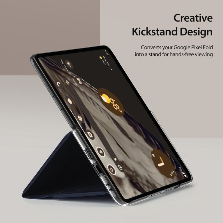 For Google Pixel Fold DUX DUCIS Bril Series PU + TPU Phone Case