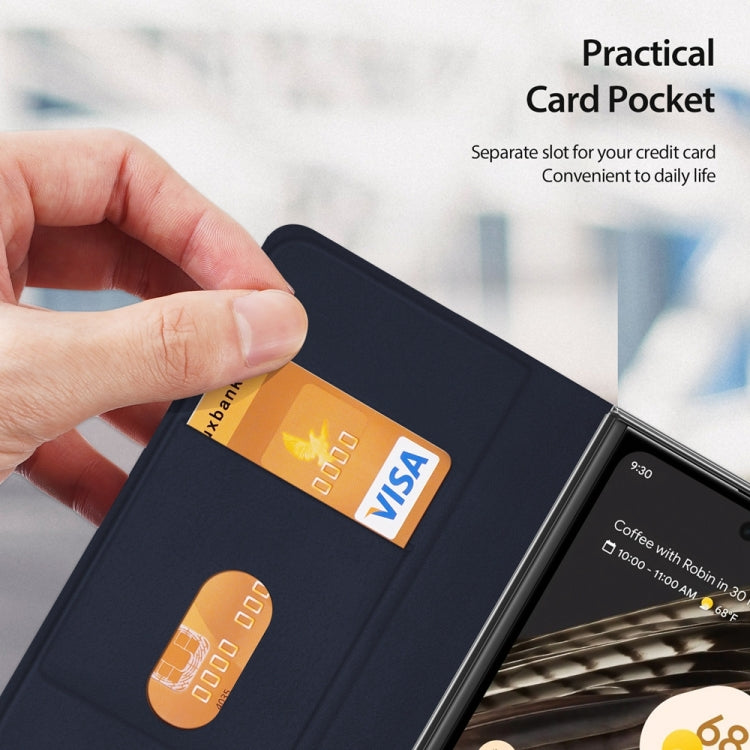 For Google Pixel Fold DUX DUCIS Bril Series PU + TPU Phone Case