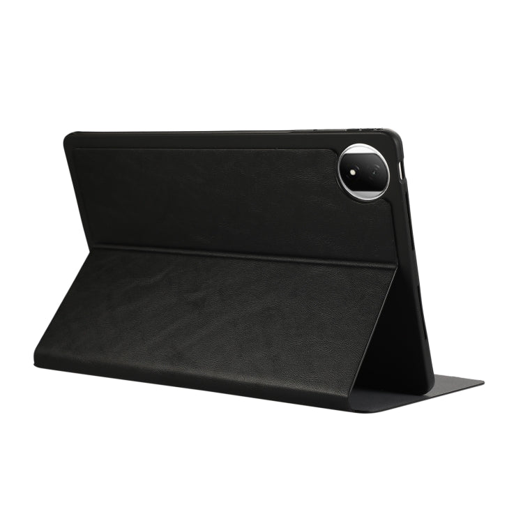 For Honor MagicPad 2 12.3 Simple Crazy Horse Leather Tablet Case