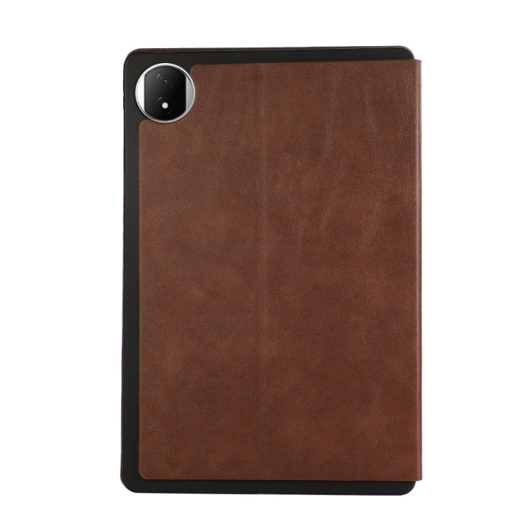 For Honor MagicPad 2 12.3 Simple Crazy Horse Leather Tablet Case