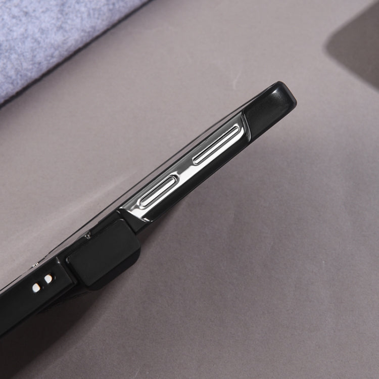 For Samsung Galaxy Z Flip6 / Flip7 FE MagSafe Back Screen Film Integrated Cloth Texture Phone Case