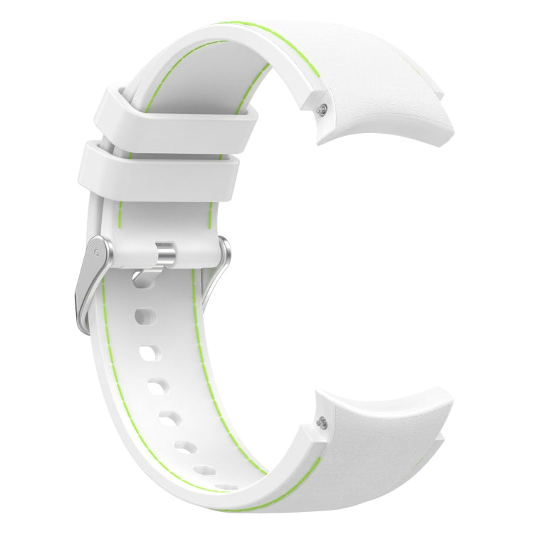 For Samsung Galaxy Watch 6 / 6 Classic Leather Silicone Watch Band