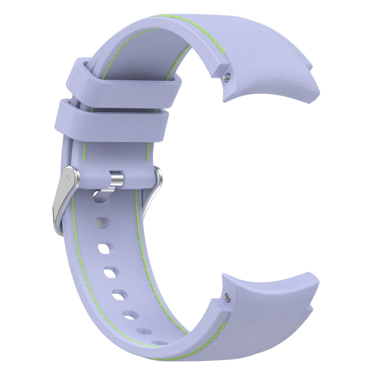 For Samsung Galaxy Watch 6 / 6 Classic Leather Silicone Watch Band