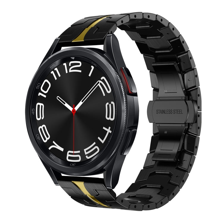 For Samsung Galaxy Watch 6 / 6 Classic Stainless Steel Metal Watch Band