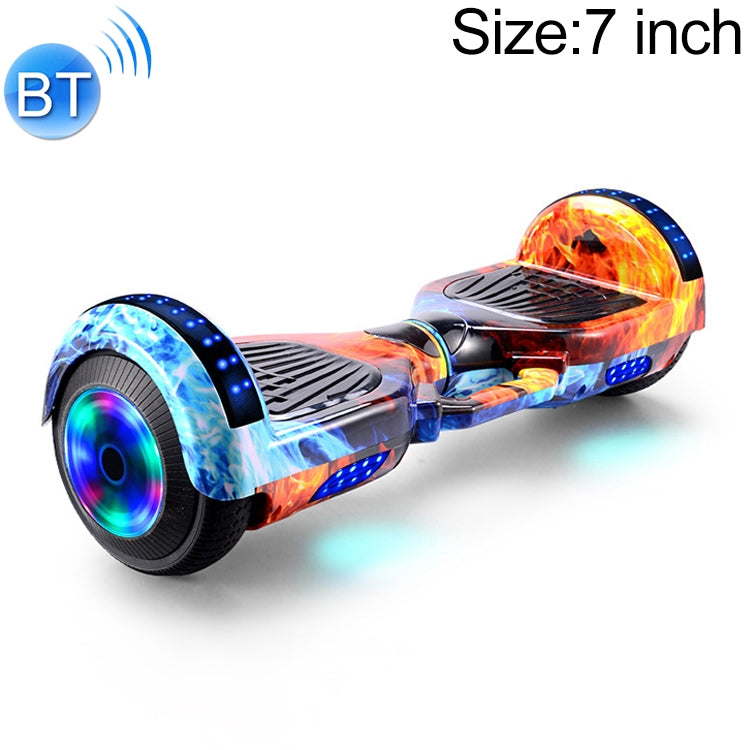 High Configuration Version Bluetooth Marquee Light Electric Balance Car Scooter for Children and Adult, with 7 inch Luminous Wheels
