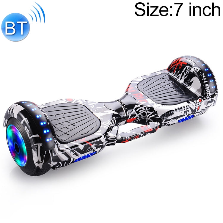 High Configuration Version Bluetooth Marquee Light Electric Balance Car Scooter for Children and Adult, with 7 inch Luminous Wheels