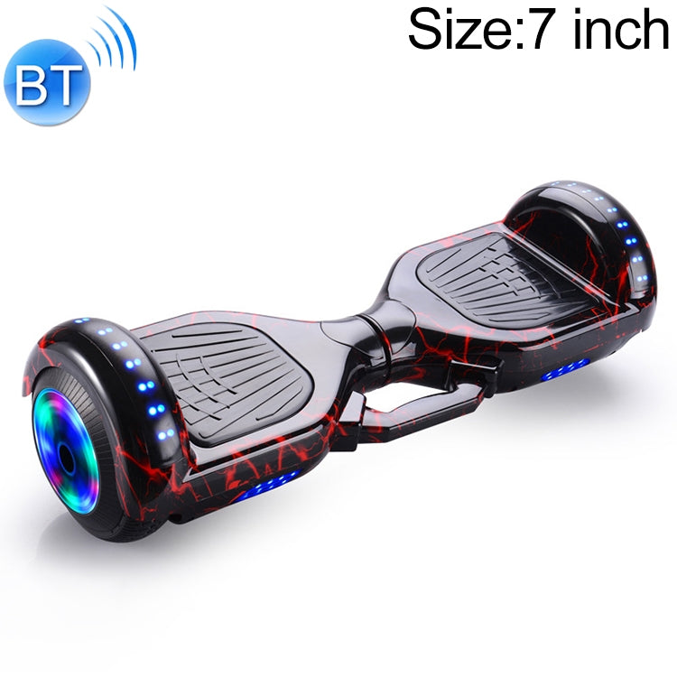 High Configuration Version Bluetooth Marquee Light Electric Balance Car Scooter for Children and Adult, with 7 inch Luminous Wheels
