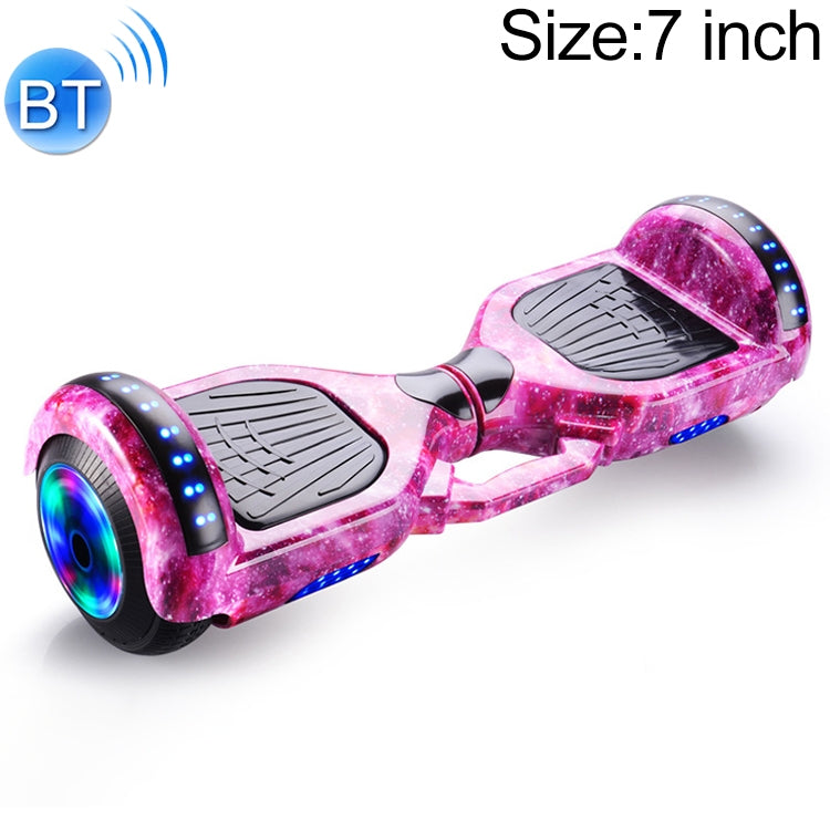 High Configuration Version Bluetooth Marquee Light Electric Balance Car Scooter for Children and Adult, with 7 inch Luminous Wheels