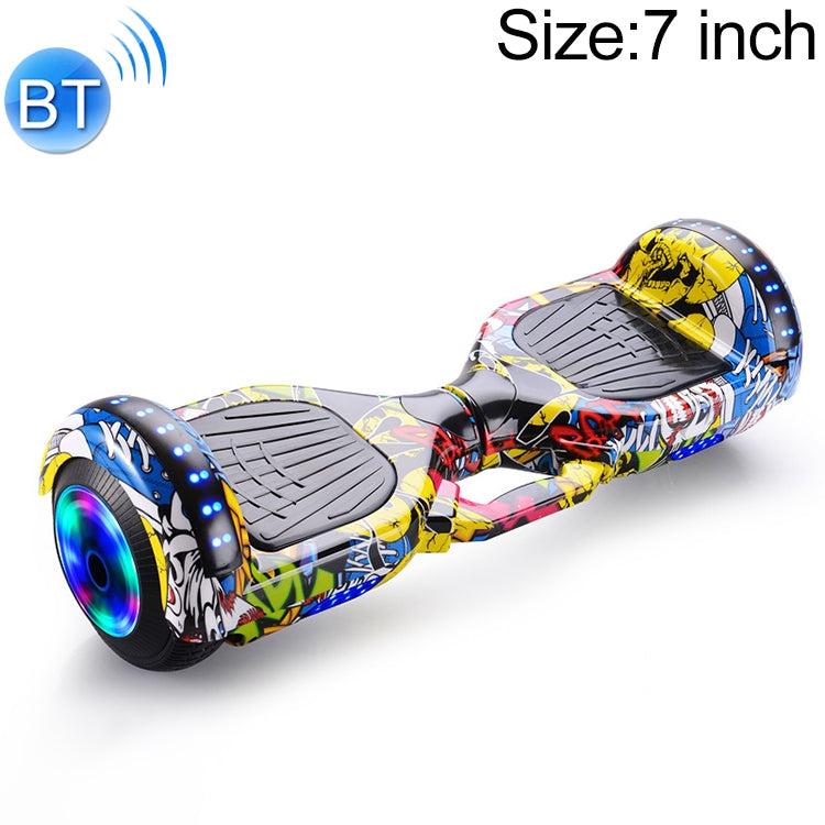 High Configuration Version Bluetooth Marquee Light Electric Balance Car Scooter for Children and Adult, with 7 inch Luminous Wheels