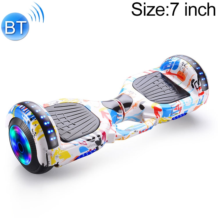 High Configuration Version Bluetooth Marquee Light Electric Balance Car Scooter for Children and Adult, with 7 inch Luminous Wheels