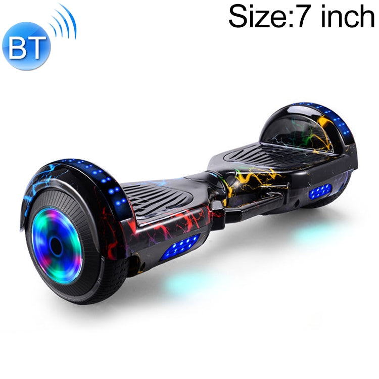 High Configuration Version Bluetooth Marquee Light Electric Balance Car Scooter for Children and Adult, with 7 inch Luminous Wheels