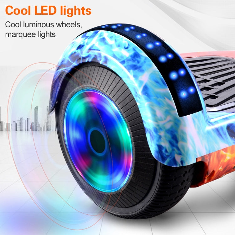 High Configuration Version Bluetooth Marquee Light Electric Balance Car Scooter for Children and Adult, with 7 inch Luminous Wheels