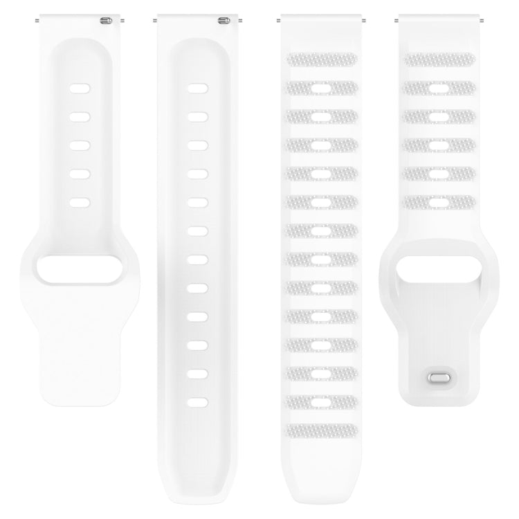 For Samsung Galaxy Watch 6 / 6 Classic Pockmark Texture Reverse Buckle Silicone Watch Band