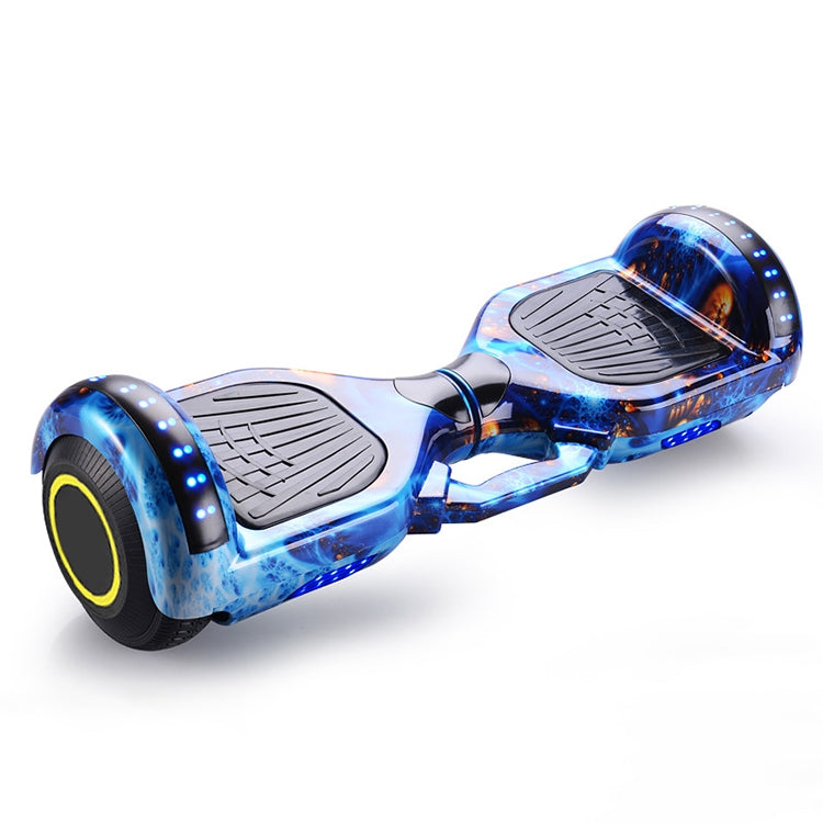 Bluetooth Marquee Light Electric Balance Car Scooter for Children and Adult, with 7 inch Non-luminous Wheels