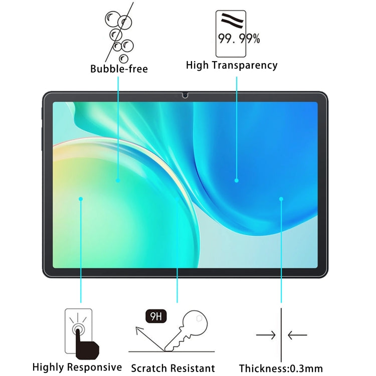 For Blackview Tab 90 WiFi / Zeno10 9H 0.3mm Explosion-proof Tempered Glass Film