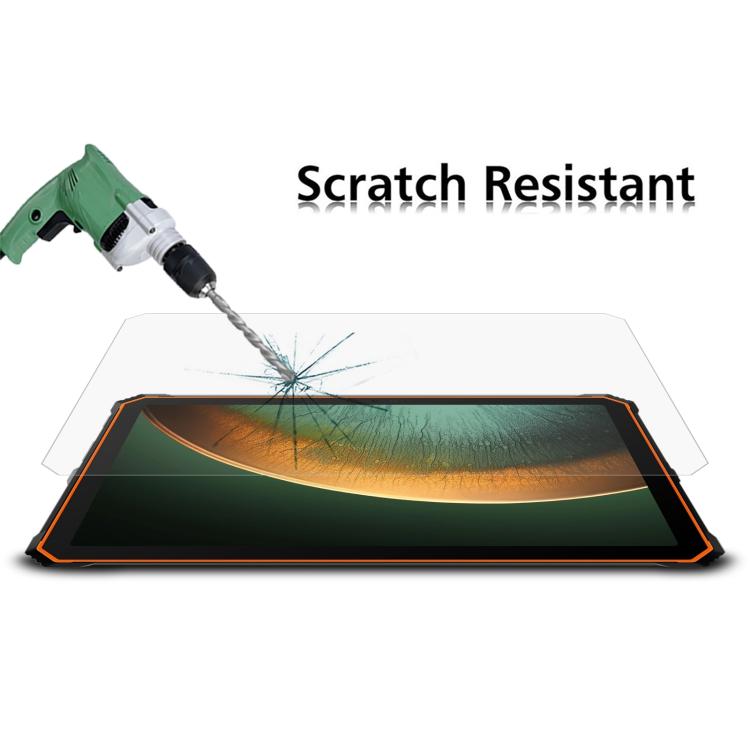 For Blackview Active 10 Pro / Active 7 11 2pcs 9H 0.3mm Explosion-proof Tempered Glass Film