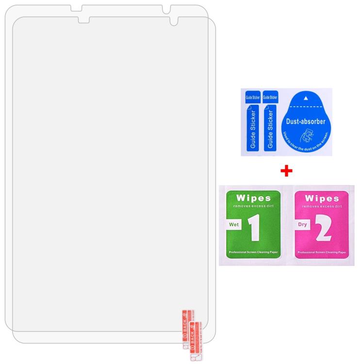 For Blackview Zeno 1 / Techlife Pad Lite 2pcs 9H 0.3mm Explosion-proof Tempered Glass Film