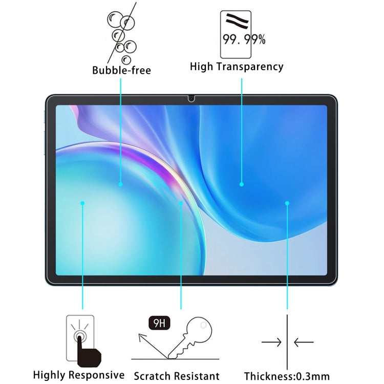 For Blackview Tab 90 10.92 25pcs 9H 0.3mm Explosion-proof Tempered Glass Film