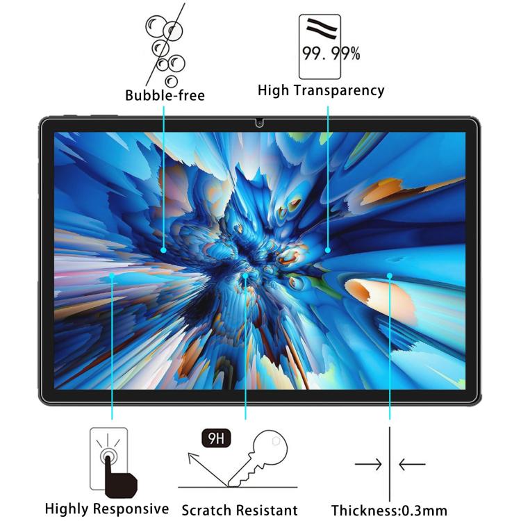 For Blackview Mega 12 12.2 25pcs 9H 0.3mm Explosion-proof Tempered Glass Film