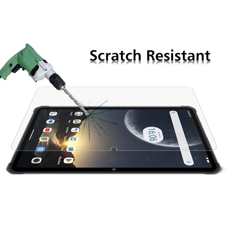 For HOTWAV Tab R7 2pcs 9H 0.3mm Explosion-proof Tempered Glass Film