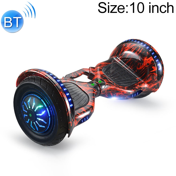 Bluetooth Marquee Light Electric Balance Car Scooter for Children and Adult, with 10 inch Luminous Wheels