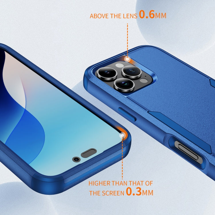 For iPhone 16 Pro Max Commuter Shockproof TPU + PC Phone Case