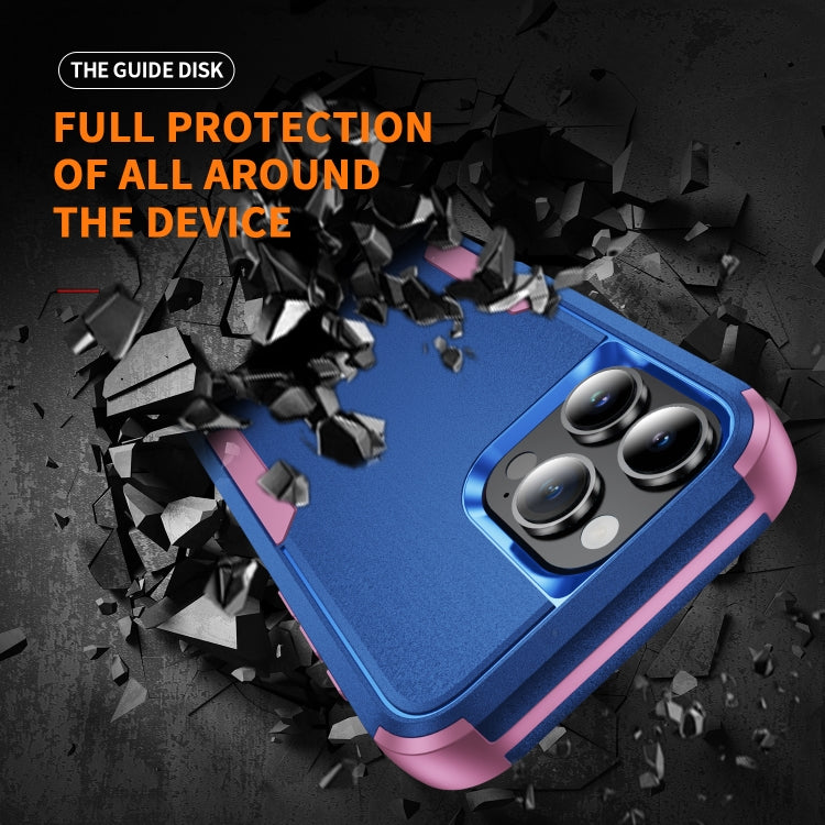 For iPhone 16 Pro Max Commuter Shockproof TPU + PC Phone Case