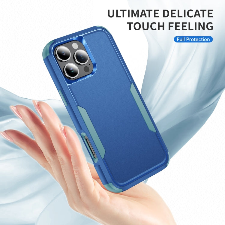 For iPhone 16 Pro Max Commuter Shockproof TPU + PC Phone Case