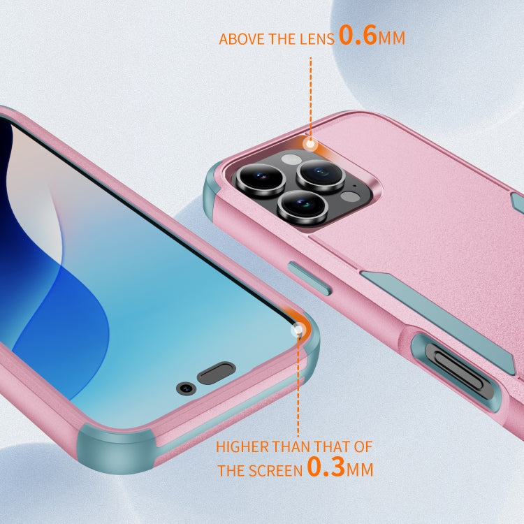 For iPhone 16 Pro Max Commuter Shockproof TPU + PC Phone Case
