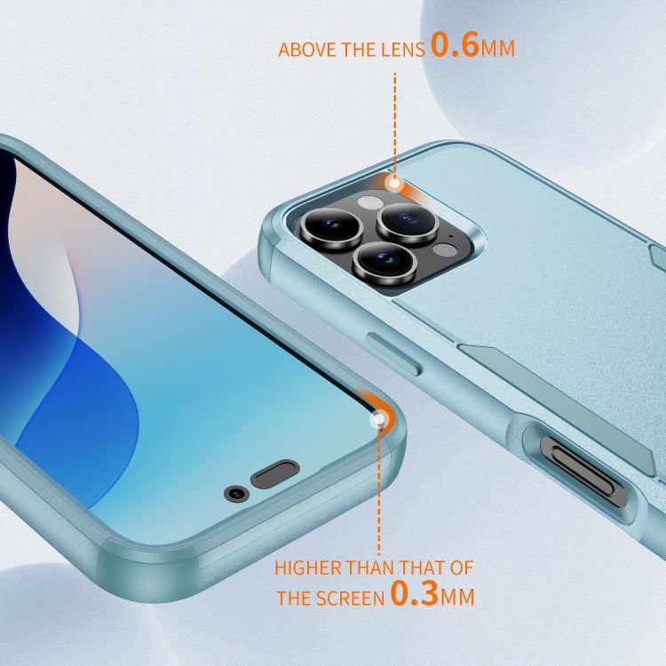 For iPhone 16 Pro Max Commuter Shockproof TPU + PC Phone Case