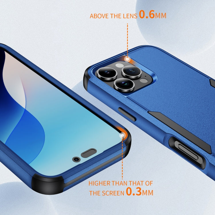For iPhone 16 Pro Commuter Shockproof TPU + PC Phone Case