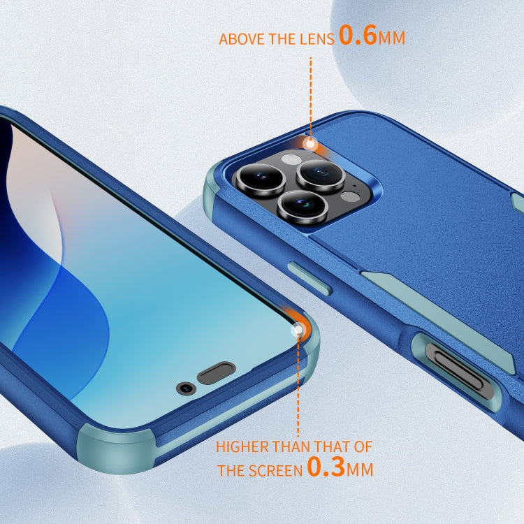 For iPhone 16 Pro Commuter Shockproof TPU + PC Phone Case