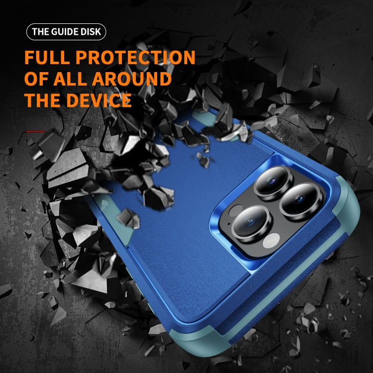 For iPhone 16 Pro Commuter Shockproof TPU + PC Phone Case