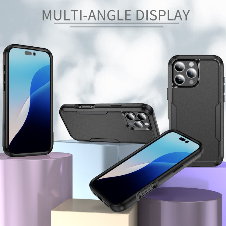 For iPhone 16 Pro Commuter Shockproof TPU + PC Phone Case